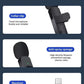 Microphone Lavalier stéréo sans fil portable 2,4 G pour interview en direct, mini suppression du bruit en extérieur